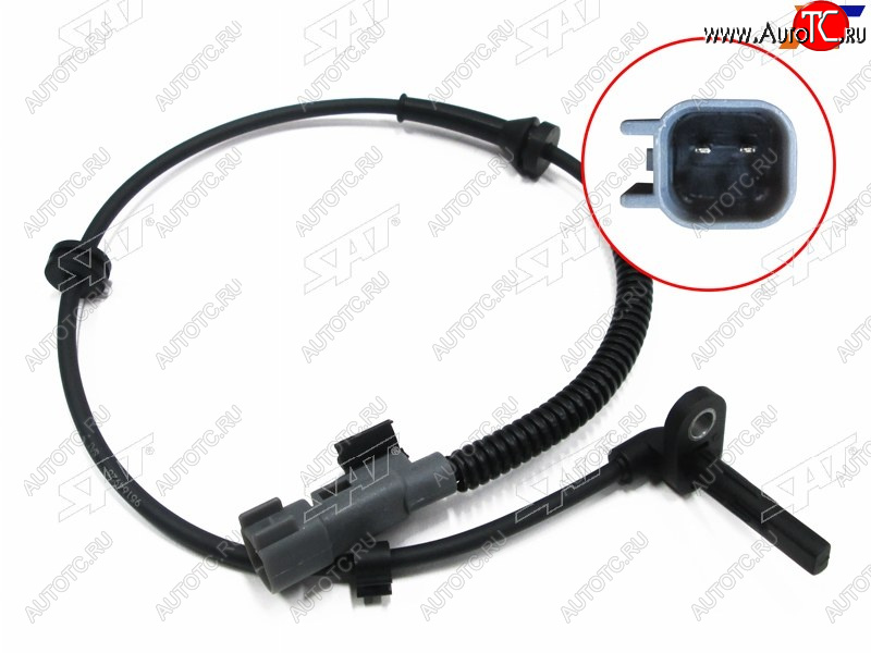 1 129 р. Датчик ABS задний LH SAT  Chevrolet Aveo  T300 - Cobalt  с доставкой в г. Керчь