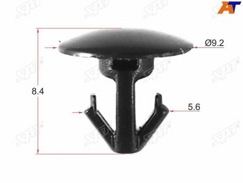 Клипса капота FORDMAZDA (1 шт.) SAT ST-M10639