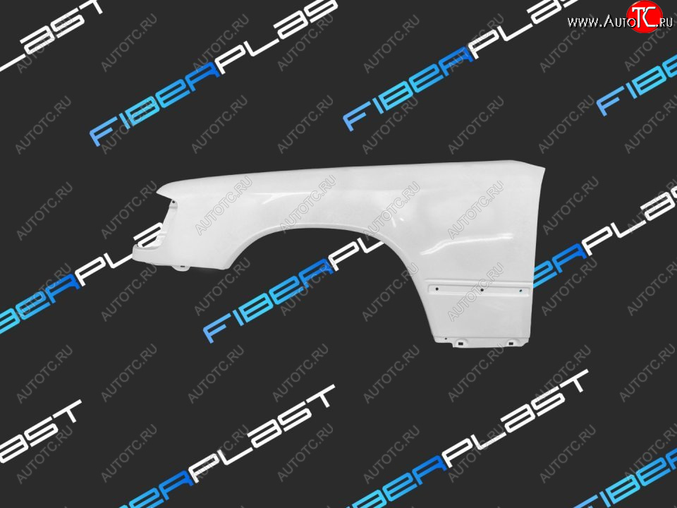 12 989 р. Переднее левое крыло (стеклопластик) Fiberplast Mercedes-Benz E-Class S124 универсал рестайлинг (1993-1996) (с жабрами)  с доставкой в г. Керчь