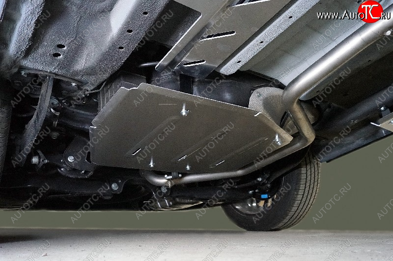7 999 р. Защита топливного бака и адсорбера (1.5T 2WD, алюминий) TCC  Jetour Dashing - X70 Plus  с доставкой в г. Керчь