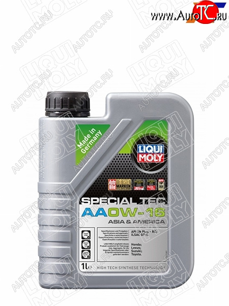 1 659 р. Масло моторное LIQUI MOLY Special Tec AA 0W-16 SPGF-6B 1л LIQUI MOLY 21326  с доставкой в г. Керчь