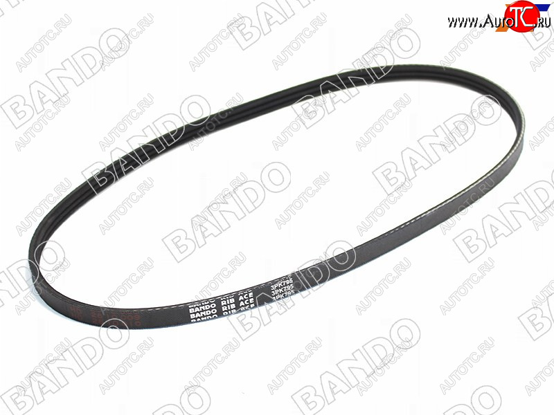 489 р. Ремень поликлиновой TOYOTA LITETOWNACE CR2#CR3# (PS) MZ CX-5 2.0 BANDO 3PK795  с доставкой в г. Керчь