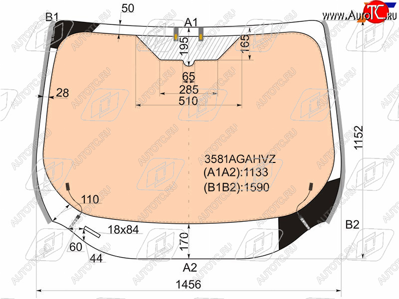 24 499 р. Стекло лобовое (Обогрев полный Молдинг) Ford Kuga 13-17  Escape 12-15 FUYAO 3581AGAHVZ  с доставкой в г. Керчь