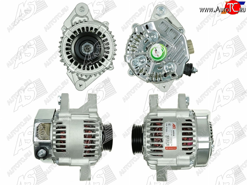 13 949 р. Генератор TOYOTA COROLLAPROBOXSUCCEEDPLATZVITZFUN CARGO 1.31.5 00-06 12NZ 12V 80A AS-PL A6033  с доставкой в г. Керчь