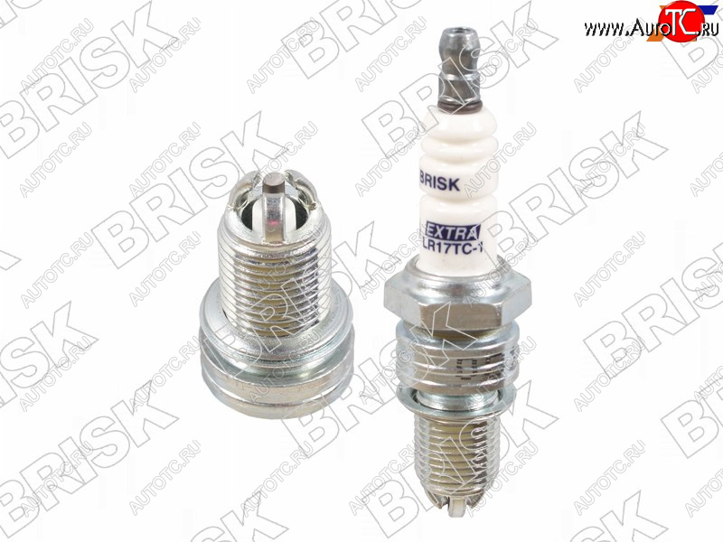 227 р. Свеча зажигания CHEVROLET AVEOSPARK 05-MMC COLTLANCERPAJERO 90-00 (EXTRA) BRISK LR17TC-1  с доставкой в г. Керчь