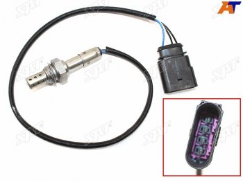 2 349 р. Датчик кислородный VAG OCTAVIA 97-10FABIA 99-07CADDY 95-04GOLF 97-05 SAT ST-06A906262  с доставкой в г. Керчь. Увеличить фотографию 2