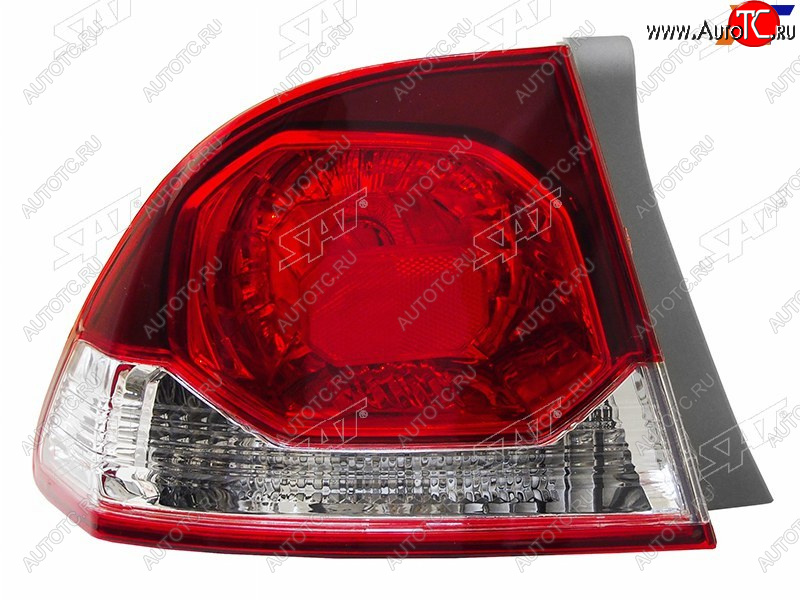3 499 р. Фонарь задний левый SAT  Honda Civic  FD (2009-2011) седан рестайлинг  с доставкой в г. Керчь