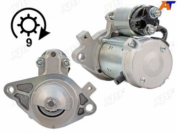 Стартер Toyota Vitz 05-10  Belta 05-12  Yaris 05-20 (1 kW Z=9)                                    SAT ST-28100-40140