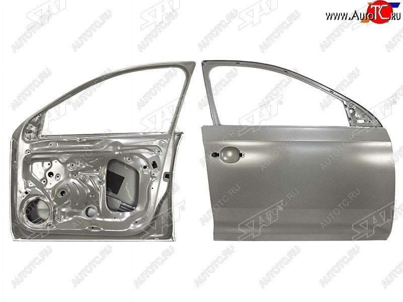 14 399 р. Дверь передняя Skoda Rapid 12-20  Volkswagen Polo 20-22 (Справа) SAT ST-SDR1-040-1  с доставкой в г. Керчь