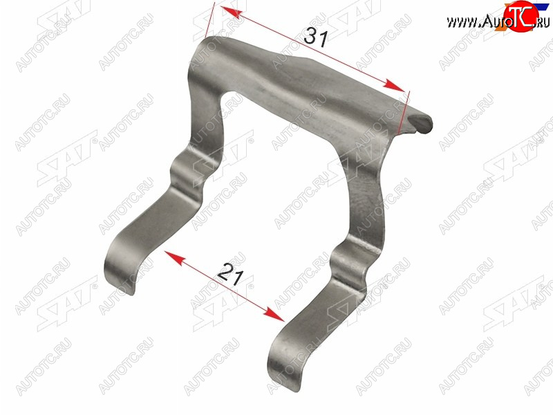 171 р. Скоба крепления форсунки омывателя TOYOTALEXUSMAZDA SAT ST-TK33-51-829  с доставкой в г. Керчь