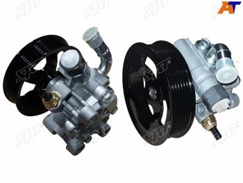5 899 р. Насос ГУР TOYOTA CAMRYHARRIERHIGHLANDERKLUGER 00- (7PK) SAT ST-VP15  с доставкой в г. Керчь. Увеличить фотографию 2