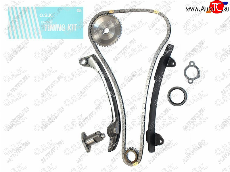 13 399 р. Комплект для замены цепи ГРМ TOYOTA 1AZ-FE2AZ-FE 01- OSK T031K  с доставкой в г. Керчь