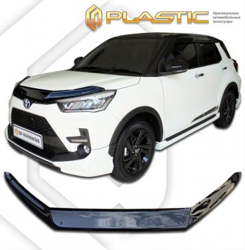 1 999 р. Дефлектор капота (рынок Японии) CA-Plastic Toyota Raize A210A,A202A,A200A,A201A (2019-2025) (серия Сlassic черный, без надписи)  с доставкой в г. Керчь. Увеличить фотографию 2