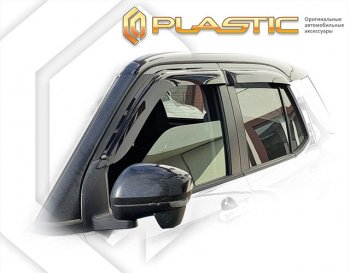 1 899 р. Дефлектора окон CA-Plastic Toyota Raize A210A,A202A,A200A,A201A (2019-2025) (серия Сlassic полупрозрачный)  с доставкой в г. Керчь. Увеличить фотографию 2