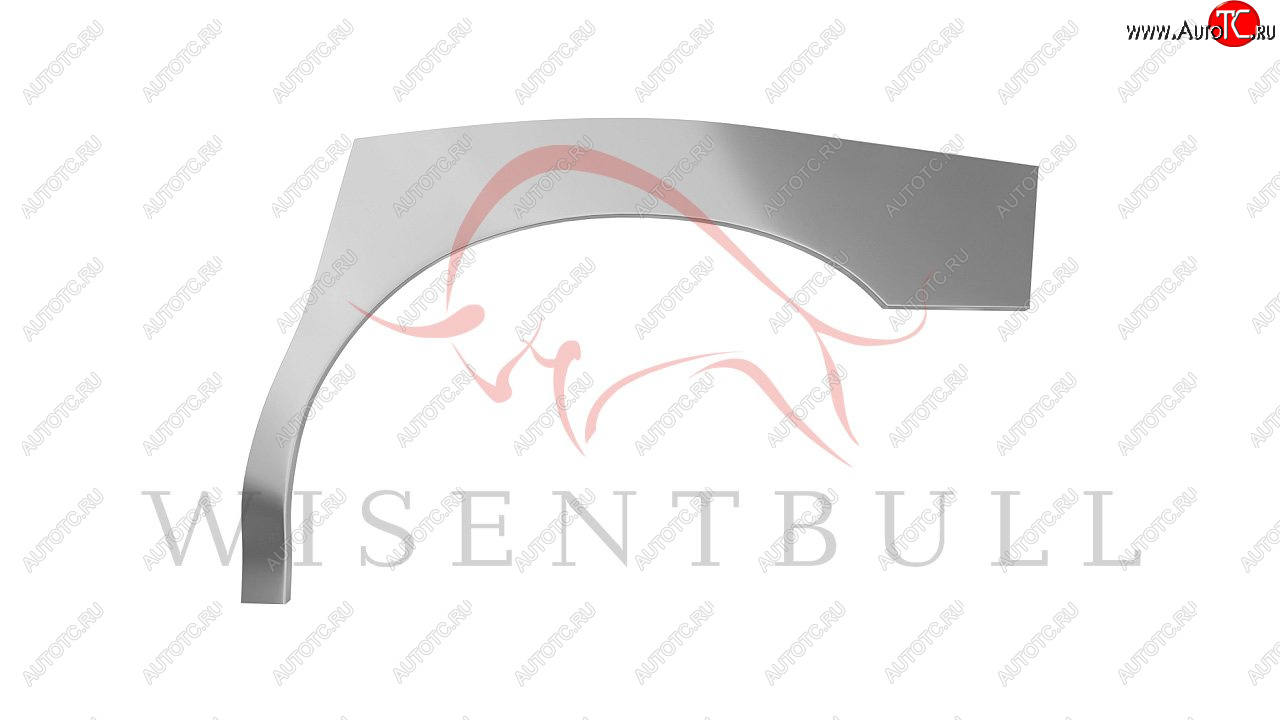 2 189 р. Левая задняя ремонтная арка (внешняя) Wisentbull  Honda Accord  5 CD (1993-1998) купе дорестайлинг, купе рестайлинг  с доставкой в г. Керчь