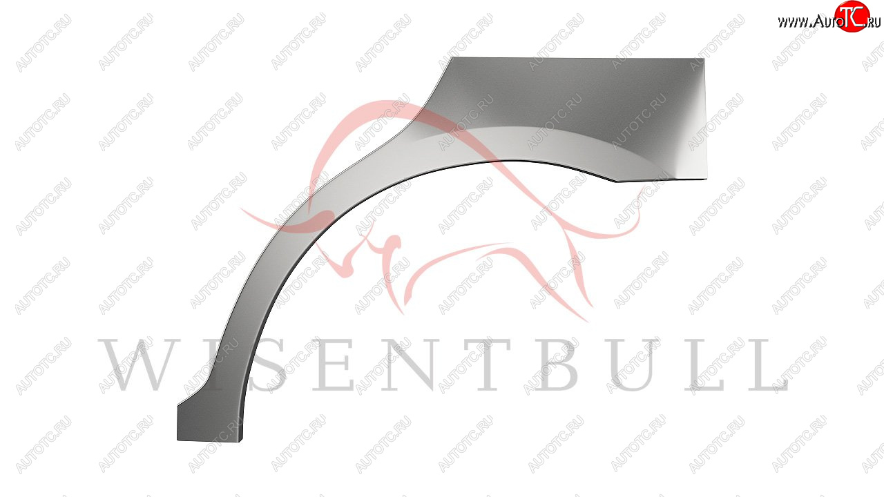 2 189 р. Левая задняя ремонтная арка (внешняя) Wisentbull  Hyundai Verna  2 MC (2005-2011) седан  с доставкой в г. Керчь