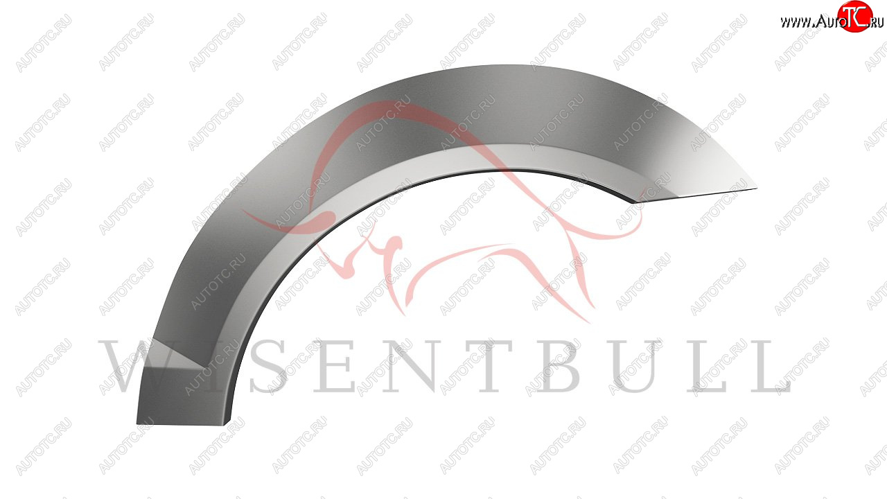 2 189 р. Ремонтные арки задних крыльев (Левая арка) Wisentbull  Mercedes-Benz C-Class  W204 (2007-2015) дорестайлинг седан, рестайлинг седан (оцинкованная сталь 1-1,2мм)  с доставкой в г. Керчь