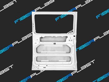 39 949 р. Боковая сдвижная стеклопластиковая дверь Fiberplast  Volkswagen Caravelle  T5 - Transporter  T5 (под окно)  с доставкой в г. Керчь. Увеличить фотографию 2