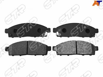 2 799 р. Колодки тормозные передние FL-FR SAT  Mitsubishi Challenger (2008-2015), Mitsubishi L200  4 (2006-2016), Mitsubishi Pajero Pinin  1 (1999-2005), Mitsubishi Pajero Sport  PA (1996-2008), Nissan NP200 (2008-2025)  с доставкой в г. Керчь. Увеличить фотографию 3