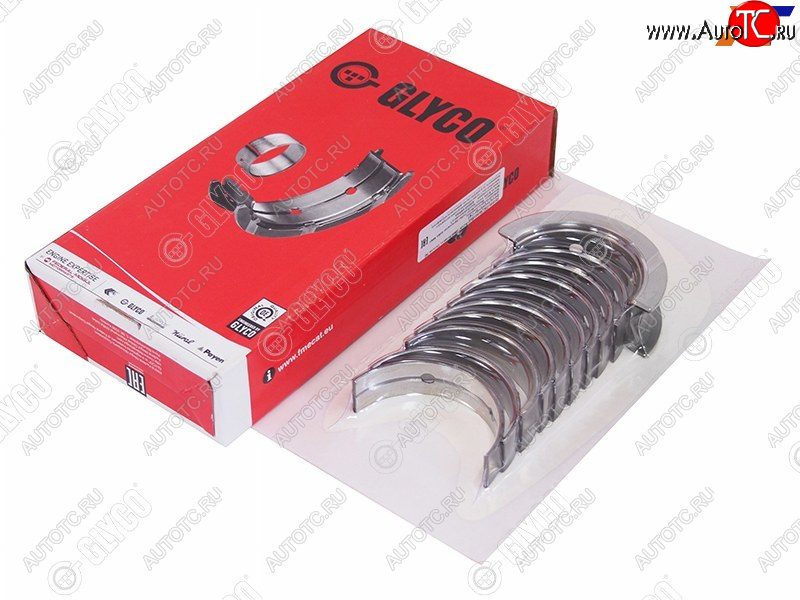 4 999 р. Вкладыши коренные к-кт STD CITROENPEUGEOTFORD TRANSITJUMPYBOXER  4HU4HV QVFACVRA GLYCO H1018/5 STD  с доставкой в г. Керчь