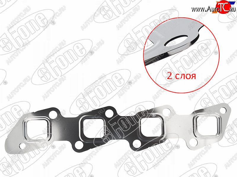 539 р. Прокладка выпускного коллектора NISSAN PATHFINDERNAVARANP300X-TRAIL YD22ETIYD25DDTI STONE JB-02771  с доставкой в г. Керчь