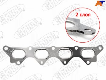 479 р. Прокладка выпускного коллектора MITSUBISHI LANCER 4G15 00- STONE JB-32300  с доставкой в г. Керчь. Увеличить фотографию 1
