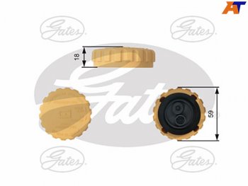 759 р. Крышка расширительного бачка OPEL ASTRA-FASTRA-GZAFIRA-A CORSA-ACORSA-BTIGRA-ACORSA-CTIGRA-B GATES RC201  с доставкой в г. Керчь. Увеличить фотографию 1