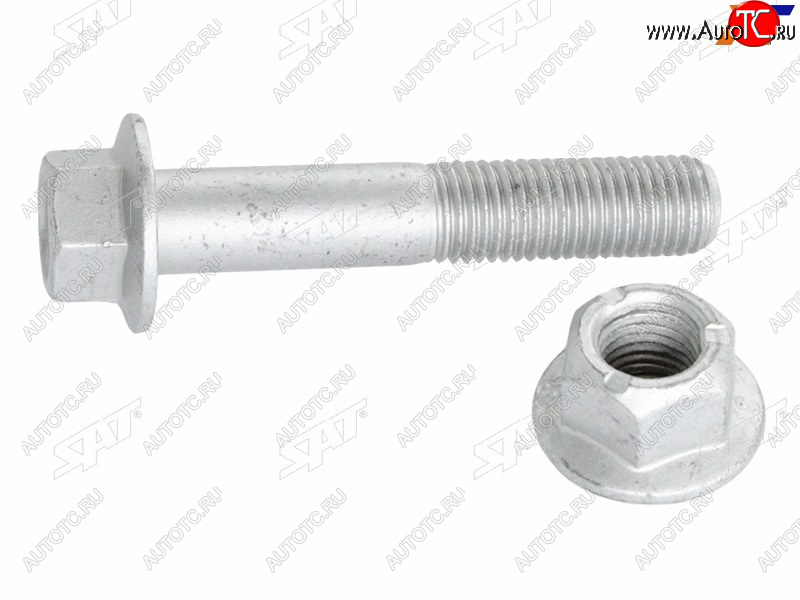 148 р. Болт с гайкой передней подвески NISSAN ALMERA UK MAKE N16E 2000.02-2006NISSAN PRIMERA P11E 1996.06- SAT ST-117-0153  с доставкой в г. Керчь