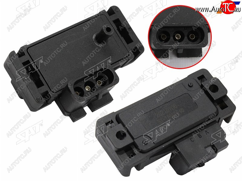 669 р. Датчик абсолютного давления воздуха OPEL ASTRACORSAVECTRADAEWOO NexiaEsperoCHEVROLET Lanos T100 SAT ST-12569240  с доставкой в г. Керчь