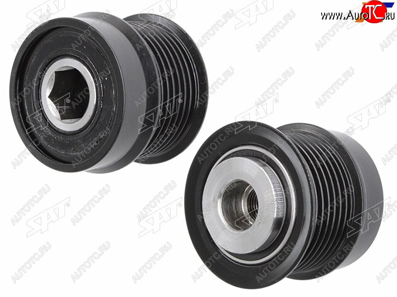 1 679 р. Шкив генератора LEXUS ES 350 13-TOYOTA RAV4 09-SIENNA 07-VENZA 3.5 10-4 RUNNER 4.0 01-           SAT ST-148-0047  с доставкой в г. Керчь
