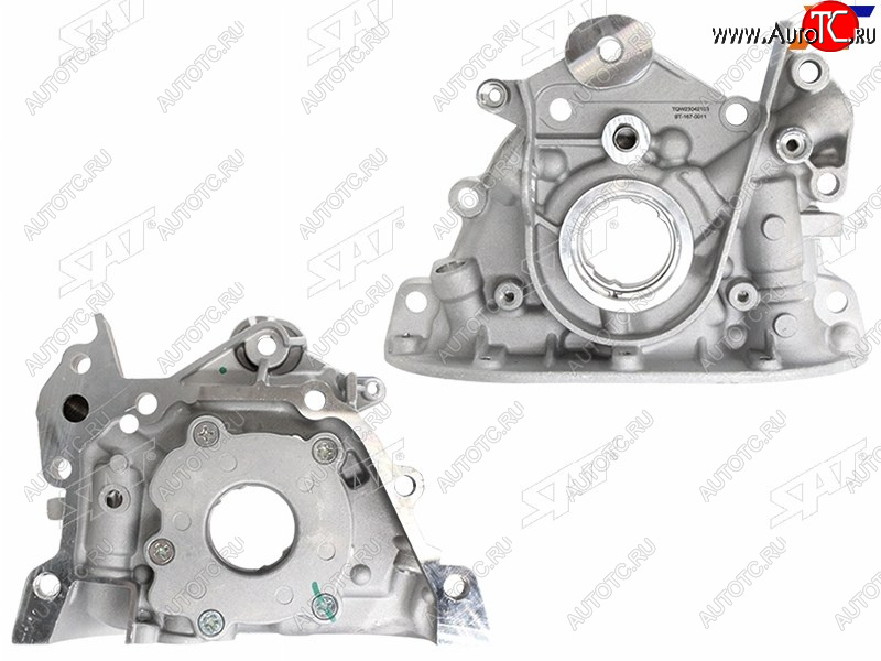 3 299 р. Насос масляный TOYOTA CARINA ECELICACOROLLASPACIOSPRINTER CARIB 7AFE 95- SAT ST-167-0011  с доставкой в г. Керчь