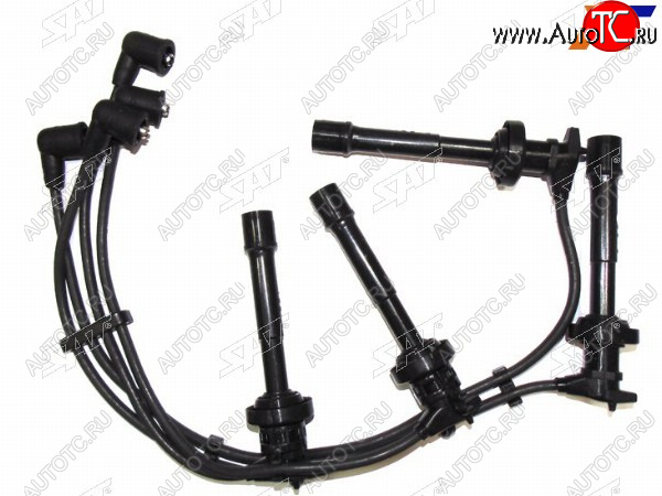 2 099 р. Провода высоковольтные NISSAN ALMERA/SUNNY B15/N15/Y10/Y11/P11 96-SR20DE/GA16DE (кругл. резин.) SAT ST-22440-2J210, st224402j210 SAT ST-22440-2J210  с доставкой в г. Керчь