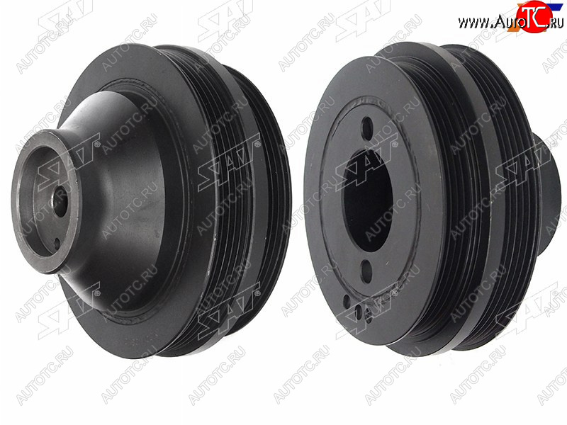 8 449 р. Шкив коленвала HYUNDAI TERRACAN 01-07KIA SORENTO 02-06 двиг. 6G74 SAT ST-23124-39802  с доставкой в г. Керчь
