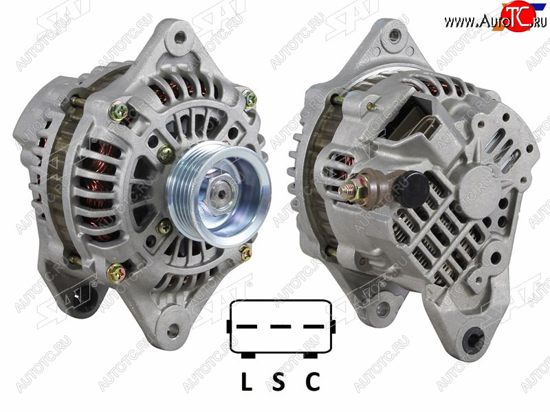 10 499 р. Генератор SUBARU FORESTER SF 9702SG 02-07IMPREZA GD GG SAT ST-23700-AA450  с доставкой в г. Керчь