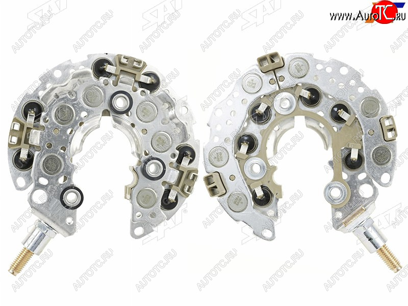1 479 р. Диодный мост генератора LEXUS RX330350 3.5 06-08 2GRFEGX470 4.7 03-07 2UZFETOYOTA 4RUNNER 4.7 02- SAT ST-27360-37030  с доставкой в г. Керчь