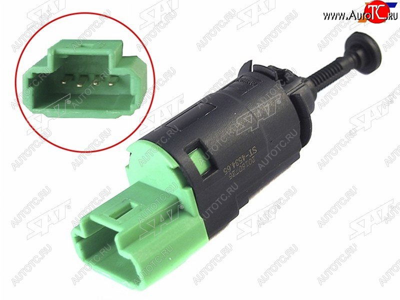 399 р. Датчик включения стоп-сигнала CITROEN Berlingo IIC2-C5PEUGEOT 1007207307308407607Partner 08- SAT ST-4534.65  с доставкой в г. Керчь