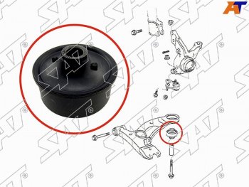 Сайлентблок Toyota Allion (T240) 01-07  Avensis (T220) 97-03  C-HR 16-19  Corolla (E150,E120) 00- SAT ST-48655-29235