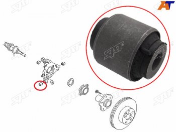 Сайлентблок Infiniti FX35 02-08  Nissan Murano 02-08  Infiniti FX45 02-09  Nissan Elgrand 02-10  SAT ST-55152-CA000