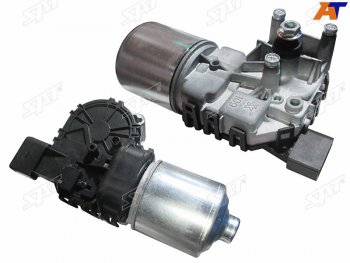 2 699 р. Мотор трапеции стеклоочистителя Ford Focus 04-11  Mazda 3 03-09  Opel Astra 04-13  Volkswagen Jet SAT ST-6R1955119A  с доставкой в г. Керчь. Увеличить фотографию 1
