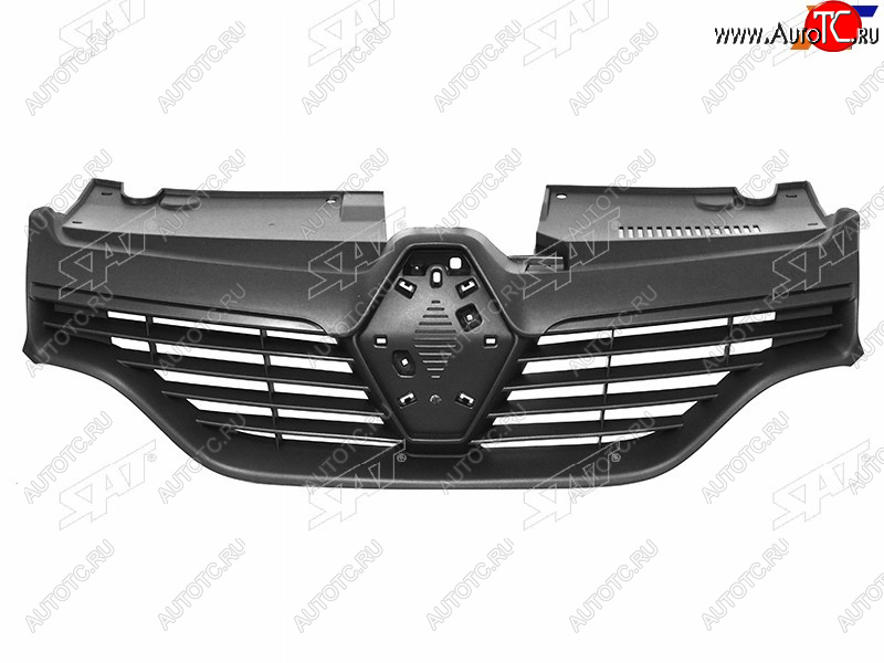2 069 р. Решетка радиатора SAT Renault Logan 2 дорестайлинг (2014-2018) (неокрашенная)  с доставкой в г. Керчь