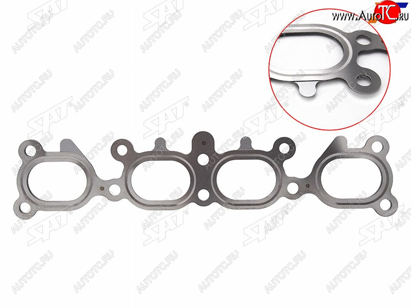 349 р. Прокладка выпускного коллектора MAZDA CAPELLAPREMACY FPFS 98- Металл SAT ST-FS01-13-460A  с доставкой в г. Керчь