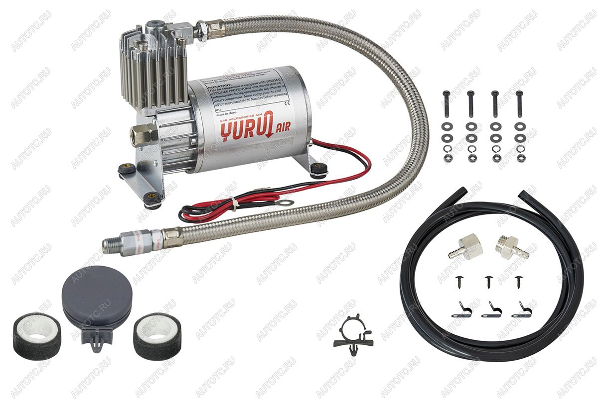 7 349 р. Компрессор автомобильный стационарный YURUI 12V 53 лмин 10,2 атм YURUI yf6390r  с доставкой в г. Керчь
