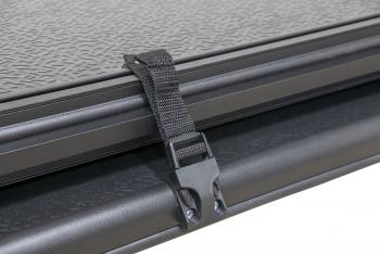 46 379 р. Крышка кузова Toyota Hilux Revo 2015+ трёхсекционная, алюминиевая, черная РИФ pt-h325  с доставкой в г. Керчь. Увеличить фотографию 6