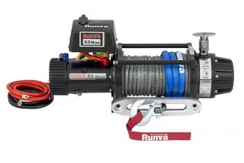 79 789 р. Лебёдка автомобильная электрическая 24V Runva 9500 lbs 4350 кг MAX влагозащищенная, комбинированный роспуск, синтетический трос RUNVA ewb9500max-q-ssrmac24v  с доставкой в г. Керчь. Увеличить фотографию 10