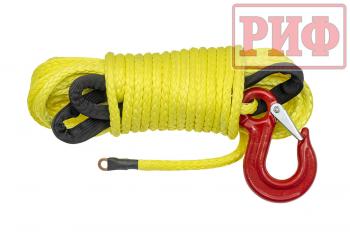 Трос для лебёдки синтетический РИФ 6 мм15 м (готовый) РИФ rope6mm15m