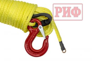 3 459 р. Трос для лебёдки синтетический РИФ 8 мм15 м (готовый) РИФ rope8mm15m  с доставкой в г. Керчь. Увеличить фотографию 2