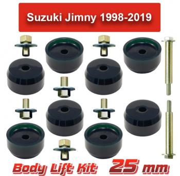 10 399 р. Лифт кузова Suzuki Jimny 25 мм лайт 1998-2019 г.в. Tuning4WD ktby-2577  с доставкой в г. Керчь. Увеличить фотографию 1