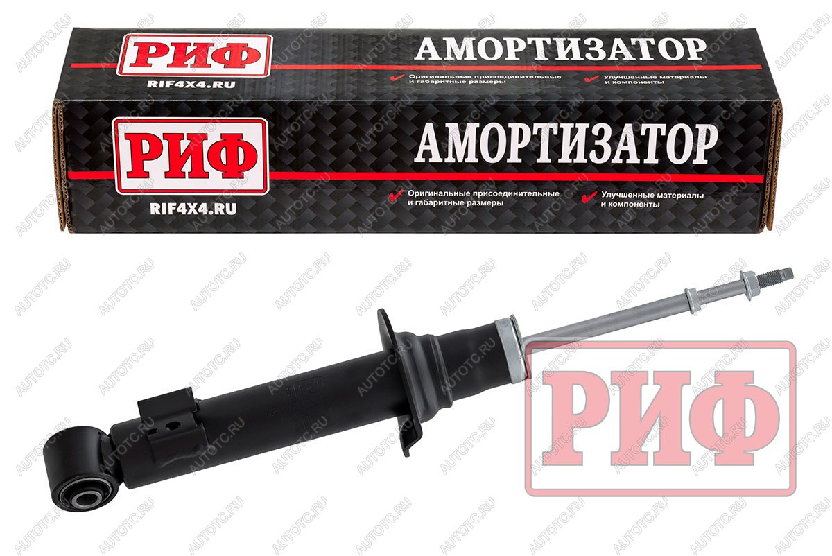 5 099 р. Амортизатор РИФ передний газовый Mitsubishi L200 2005+, Pajero Sport II, III 2009+, штатный OEM 4062A111 РИФ sag339sl  с доставкой в г. Керчь