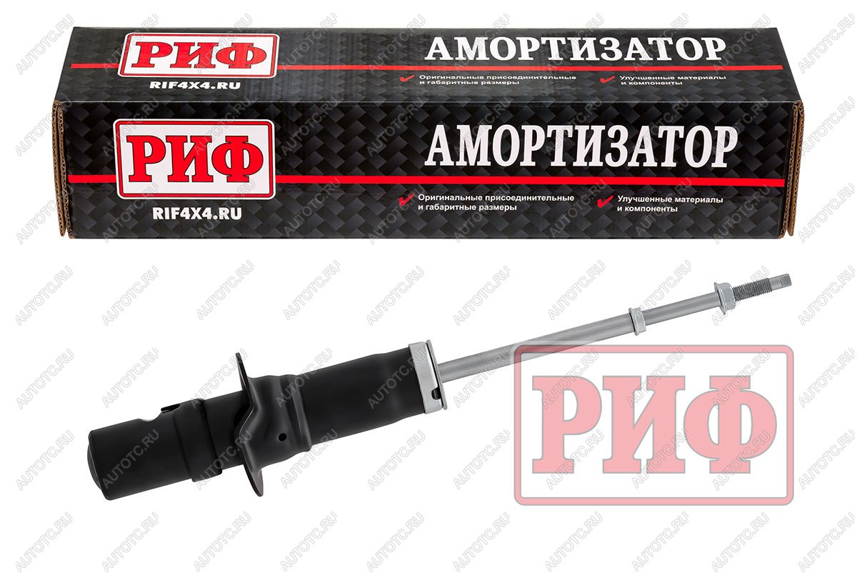 5 559 р. Амортизатор РИФ передний Ssang Yong Rexton 2 и 2 XVT штатный OEM 44310-08С00 РИФ sag330sl  с доставкой в г. Керчь