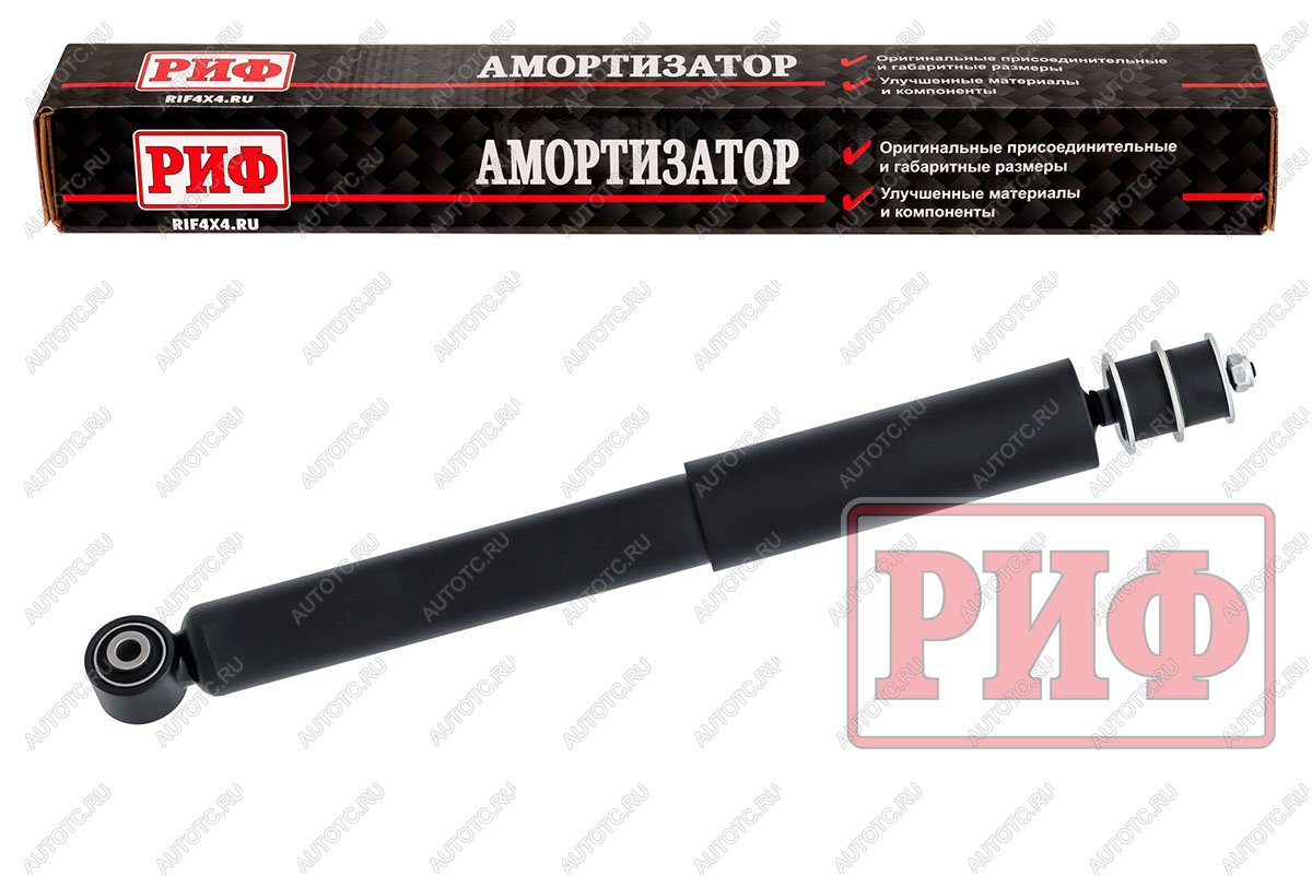 4 419 р. Амортизатор РИФ задний Ssang Yong Kyron штатный OEM 4530109505 РИФ sag332sl  с доставкой в г. Керчь